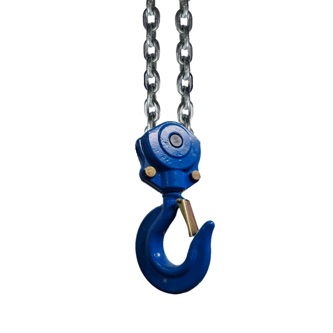 2-strang Kettenzug Lasthaken